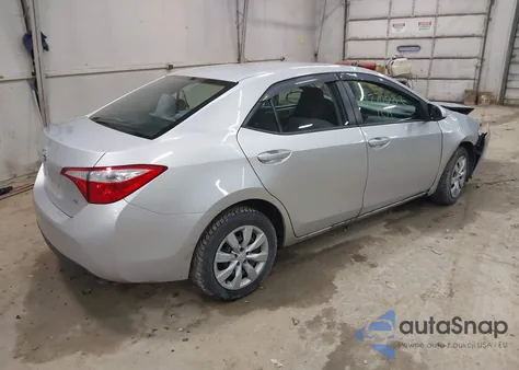 2015 Toyota Corolla Le from USA, damaged, VIN 2T1BURHE7FC272724